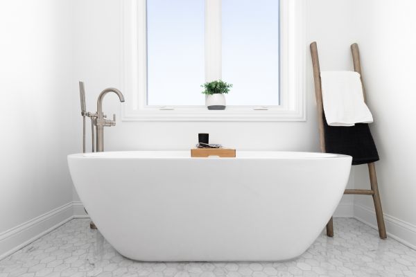 Freestanding Tub Installation in New Albany